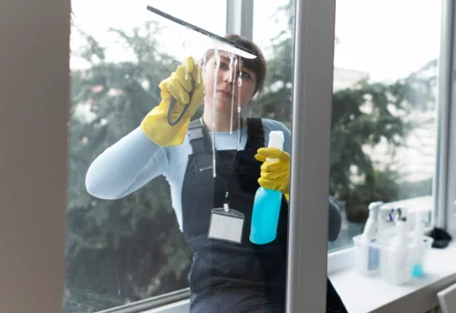 Nettoyage de vitres intérieures et extérieures à Branne